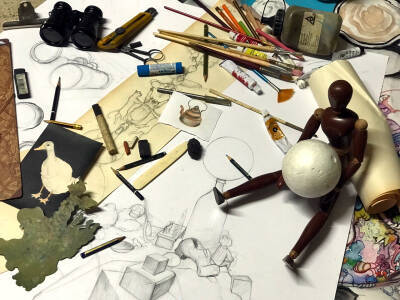 Offener Kunstsalon – Mappenvorbereitung 