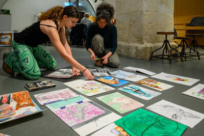 Offener Kunstsalon – Mappenvorbereitung