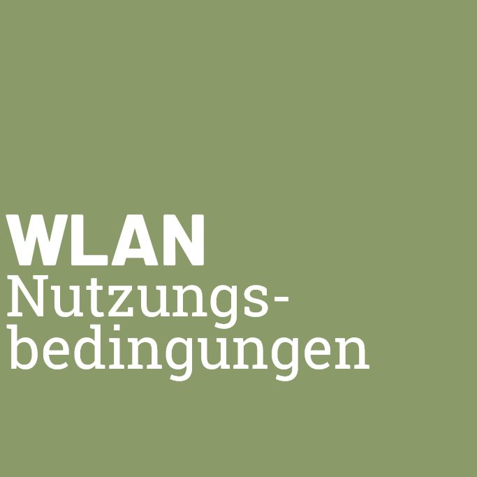 WLAN Nutzungsbedingungen