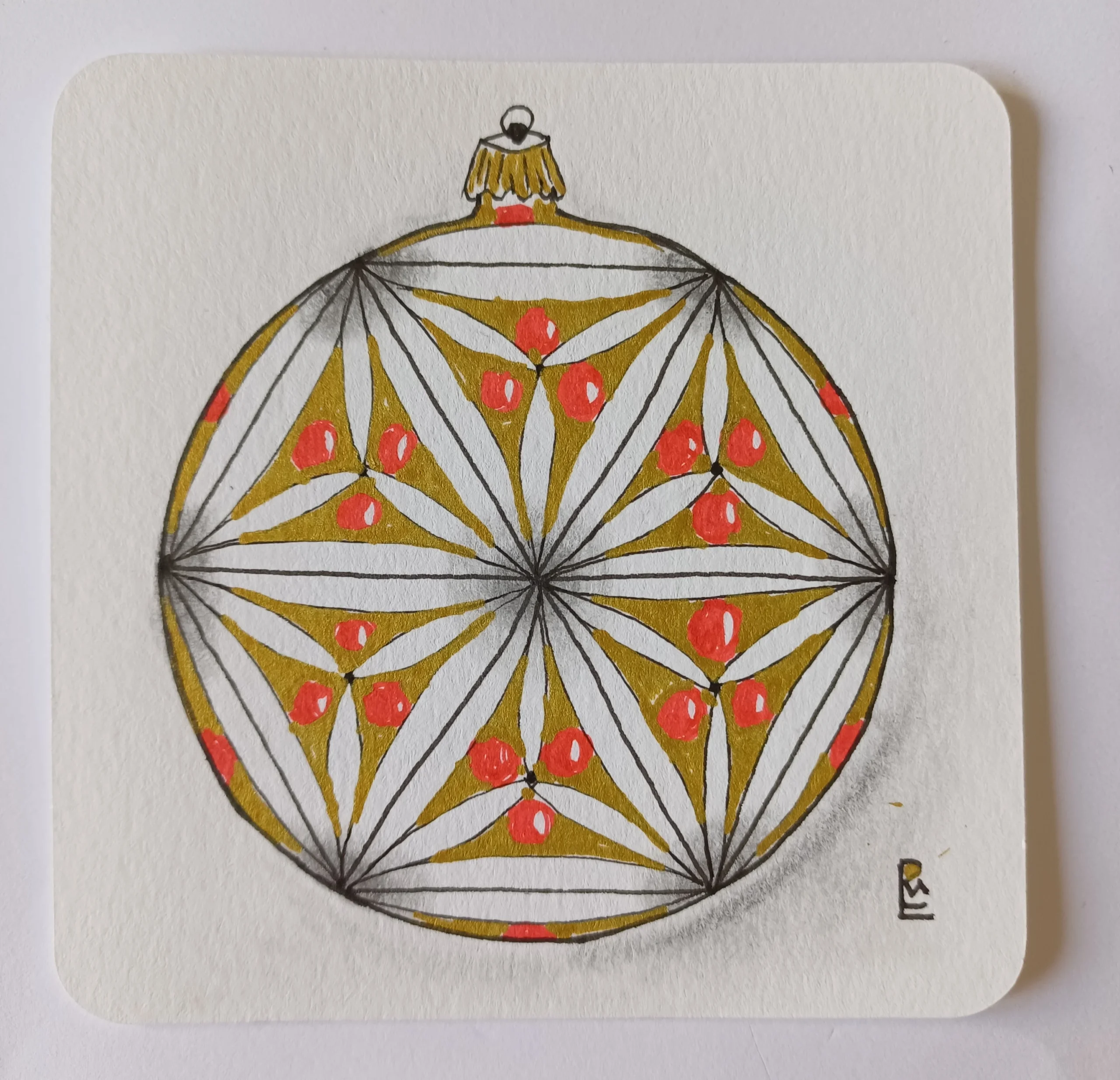 Linien & Muster zeichnen mit der Zentangle-Methode